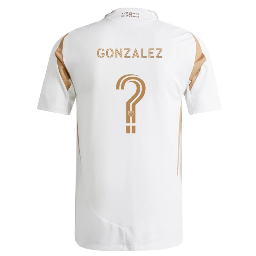 Danxen Herren Mario Gonzalez #0 Weiß Braun Auswärtstrikot Trikot 2026/27 T-Shirt