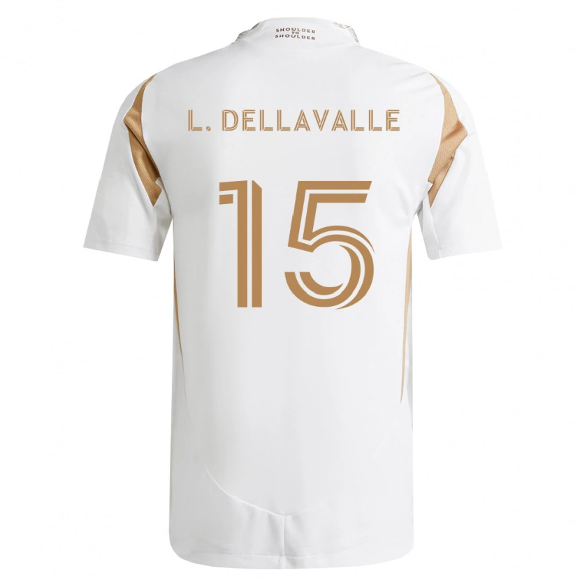 Danxen Herren Lorenzo Dellavalle #15 Weiß Braun Auswärtstrikot Trikot 2026/27 T-Shirt