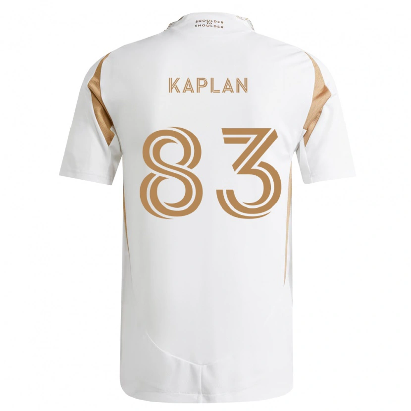 Danxen Herren Skylar Kaplan #83 Weiß Braun Auswärtstrikot Trikot 2026/27 T-Shirt