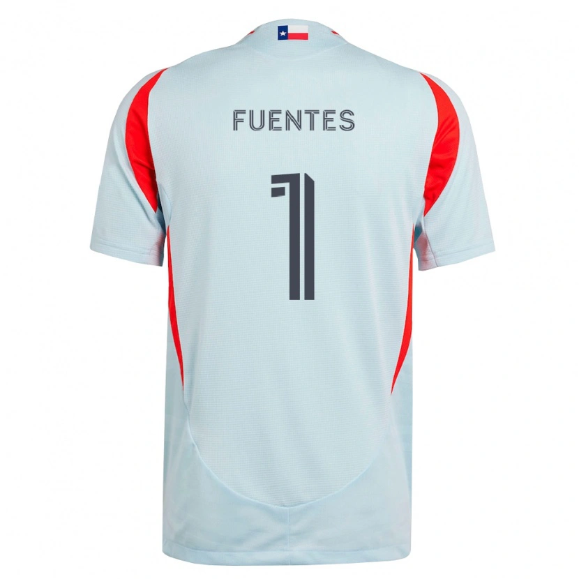 Danxen Herren Eliezer Fuentes #1 Dunkelgrau Weiß Rot Auswärtstrikot Trikot 2026/27 T-Shirt