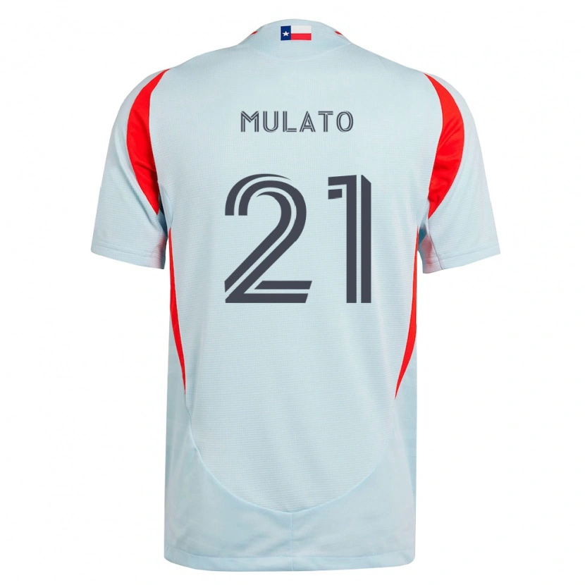 Danxen Herren José Mulato #21 Dunkelgrau Weiß Rot Auswärtstrikot Trikot 2026/27 T-Shirt