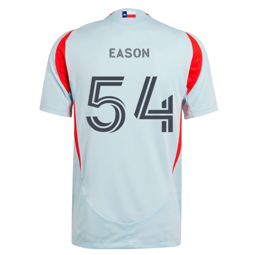 Danxen Herren Jordyn Eason #54 Dunkelgrau Weiß Rot Auswärtstrikot Trikot 2026/27 T-Shirt