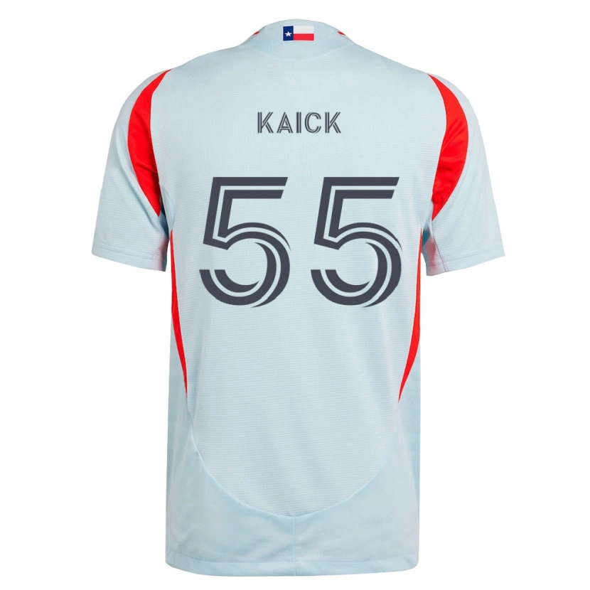 Danxen Herren Kaick Da Silva Ferreira #55 Dunkelgrau Weiß Rot Auswärtstrikot Trikot 2026/27 T-Shirt