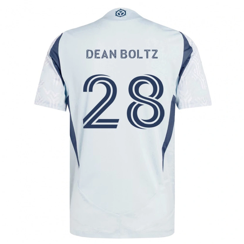 Danxen Herren Dean Boltz #28 Blau Grau Weiß Auswärtstrikot Trikot 2026/27 T-Shirt