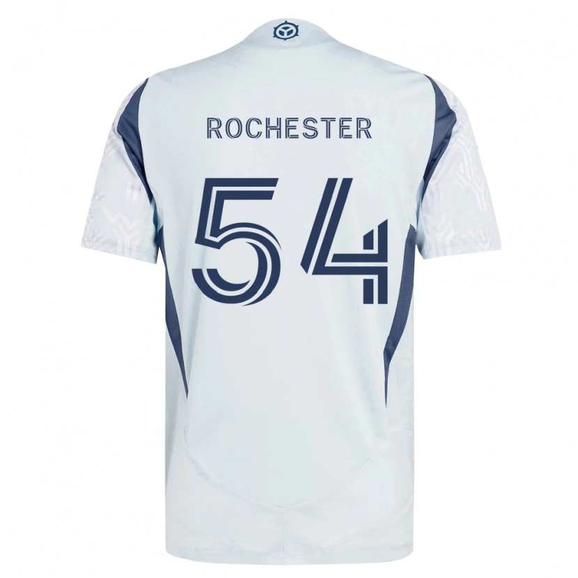 Danxen Herren Lamonth Rochester #54 Blau Grau Weiß Auswärtstrikot Trikot 2026/27 T-Shirt