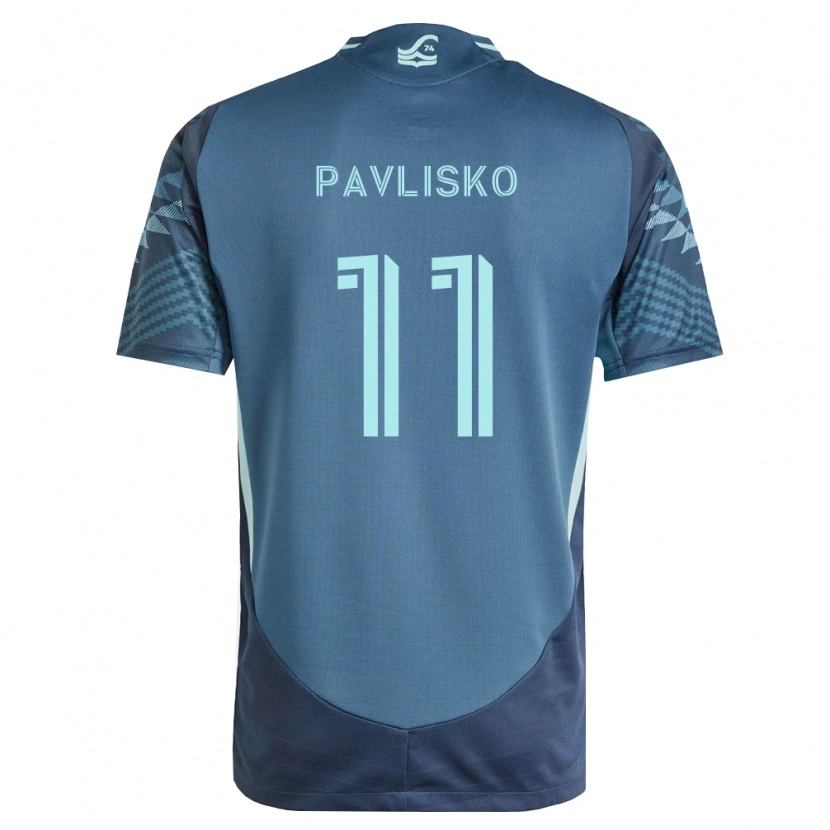 Danxen Herren Kirsten Pavlisko #11 Marineblau Grün Auswärtstrikot Trikot 2026/27 T-Shirt