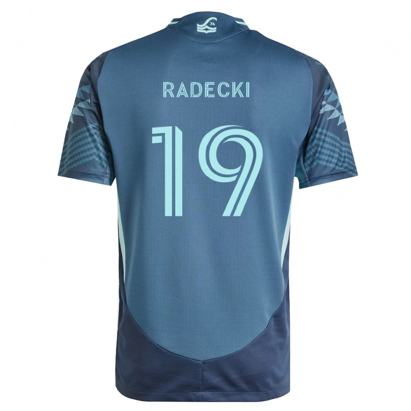 Danxen Herren Taylor Radecki #19 Marineblau Grün Auswärtstrikot Trikot 2026/27 T-Shirt