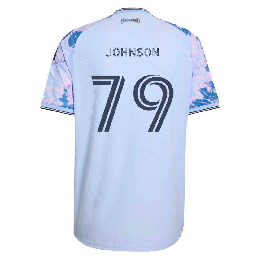 Danxen Herren Darius Johnson #79 Königsblau Weiß Schwarz Auswärtstrikot Trikot 2026/27 T-Shirt