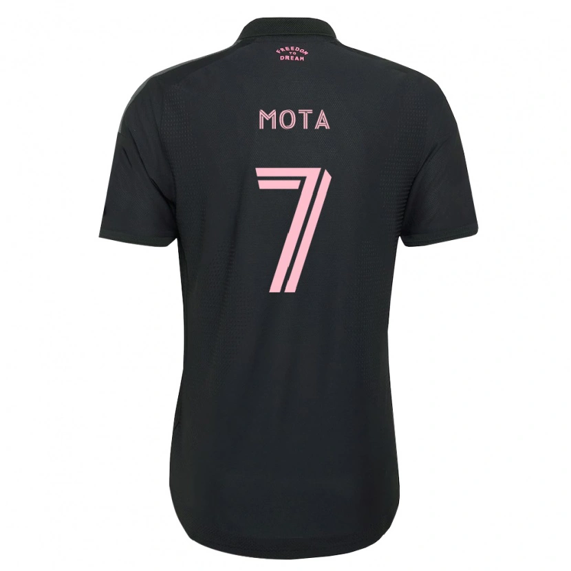 Danxen Herren Jean Mota #7 Pink Schwarz Weiß Auswärtstrikot Trikot 2026/27 T-Shirt
