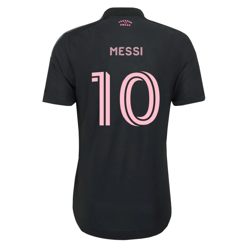 Danxen Herren Lionel Messi #10 Pink Schwarz Weiß Auswärtstrikot Trikot 2026/27 T-Shirt
