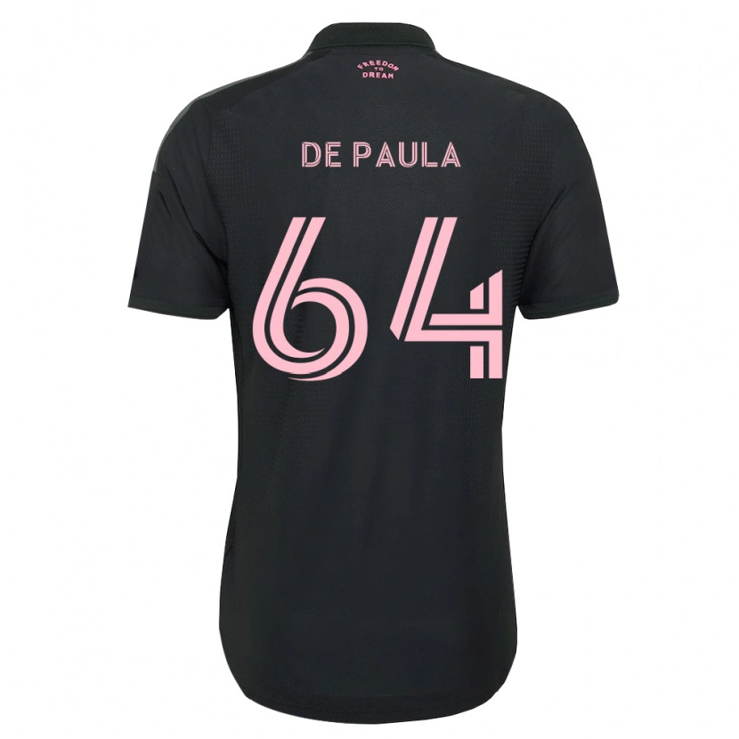 Danxen Herren Matteo De Paula #64 Pink Schwarz Weiß Auswärtstrikot Trikot 2026/27 T-Shirt