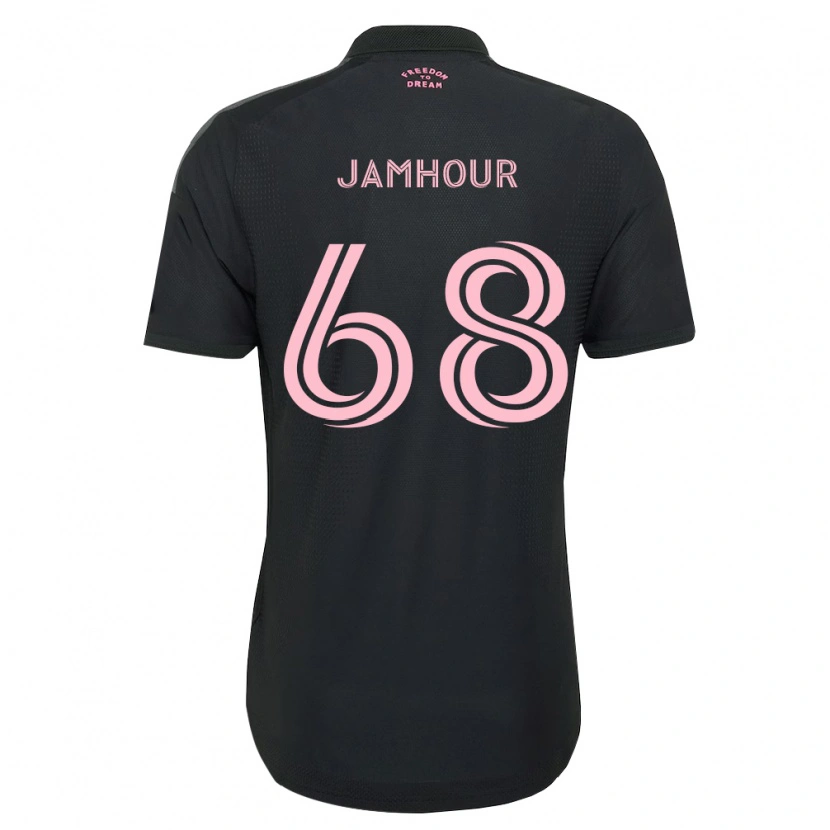 Danxen Herren Mohammed Jamhour #68 Pink Schwarz Weiß Auswärtstrikot Trikot 2026/27 T-Shirt