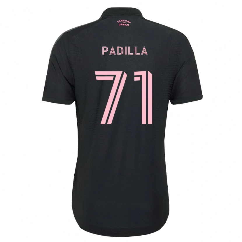 Danxen Herren Alexander Padilla #71 Pink Schwarz Weiß Auswärtstrikot Trikot 2026/27 T-Shirt
