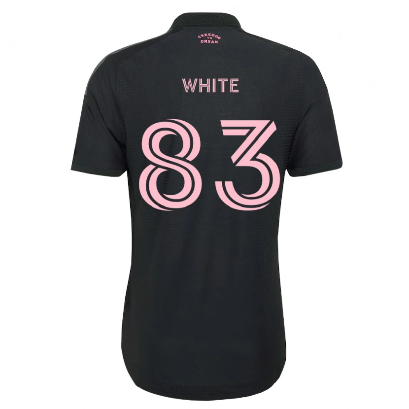 Danxen Herren Rondell White #83 Pink Schwarz Weiß Auswärtstrikot Trikot 2026/27 T-Shirt