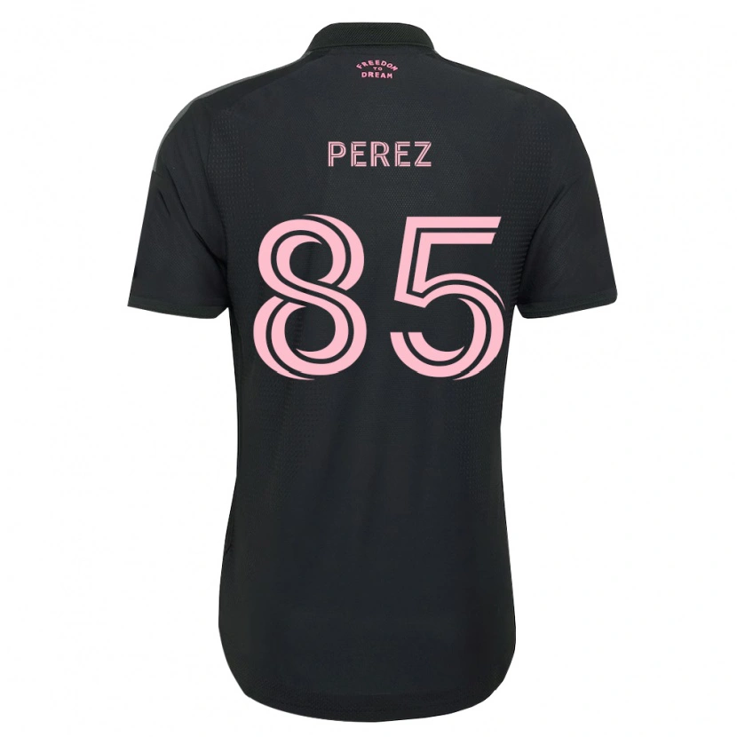 Danxen Herren Matthew Perez #85 Pink Schwarz Weiß Auswärtstrikot Trikot 2026/27 T-Shirt