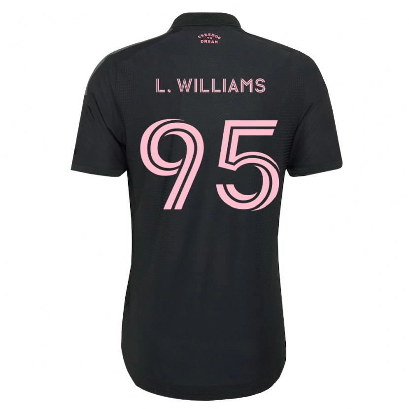 Danxen Herren Levi Williams #95 Pink Schwarz Weiß Auswärtstrikot Trikot 2026/27 T-Shirt