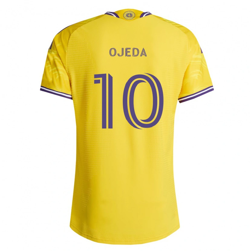 Danxen Herren Martín Ojeda #10 Gelb Violett Auswärtstrikot Trikot 2026/27 T-Shirt