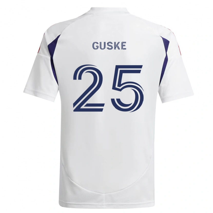 Danxen Herren Colin Guske #25 Königsblau Rot Braun Auswärtstrikot Trikot 2026/27 T-Shirt