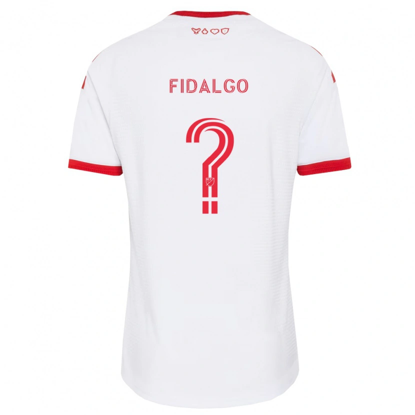 Danxen Herren James Fidalgo #0 Weiß Rot Schwarz Auswärtstrikot Trikot 2026/27 T-Shirt