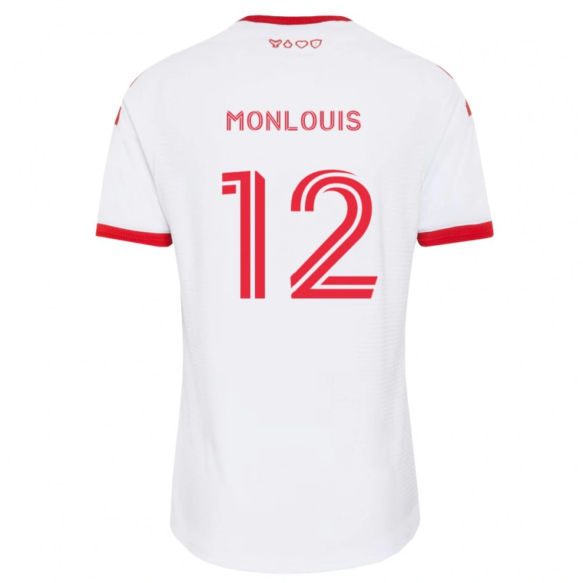 Danxen Herren Zane Monlouis #12 Weiß Rot Schwarz Auswärtstrikot Trikot 2026/27 T-Shirt