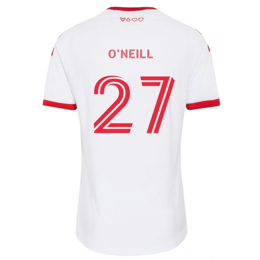 Danxen Herren Shane O'neill #27 Weiß Rot Schwarz Auswärtstrikot Trikot 2026/27 T-Shirt