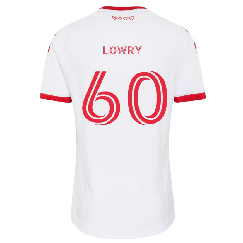 Danxen Herren Benjamin Lowry #60 Weiß Rot Schwarz Auswärtstrikot Trikot 2026/27 T-Shirt