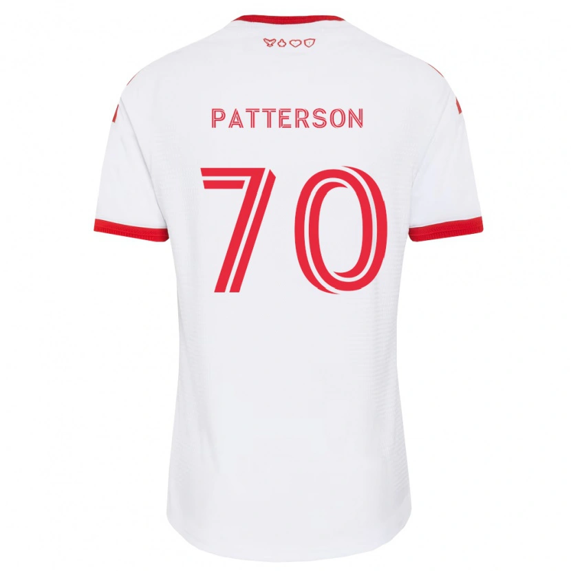 Danxen Herren Harrison Patterson #70 Weiß Rot Schwarz Auswärtstrikot Trikot 2026/27 T-Shirt