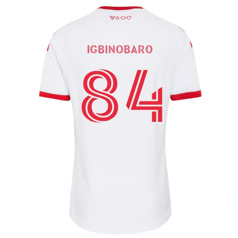 Danxen Herren Philip Igbinobaro #84 Weiß Rot Schwarz Auswärtstrikot Trikot 2026/27 T-Shirt