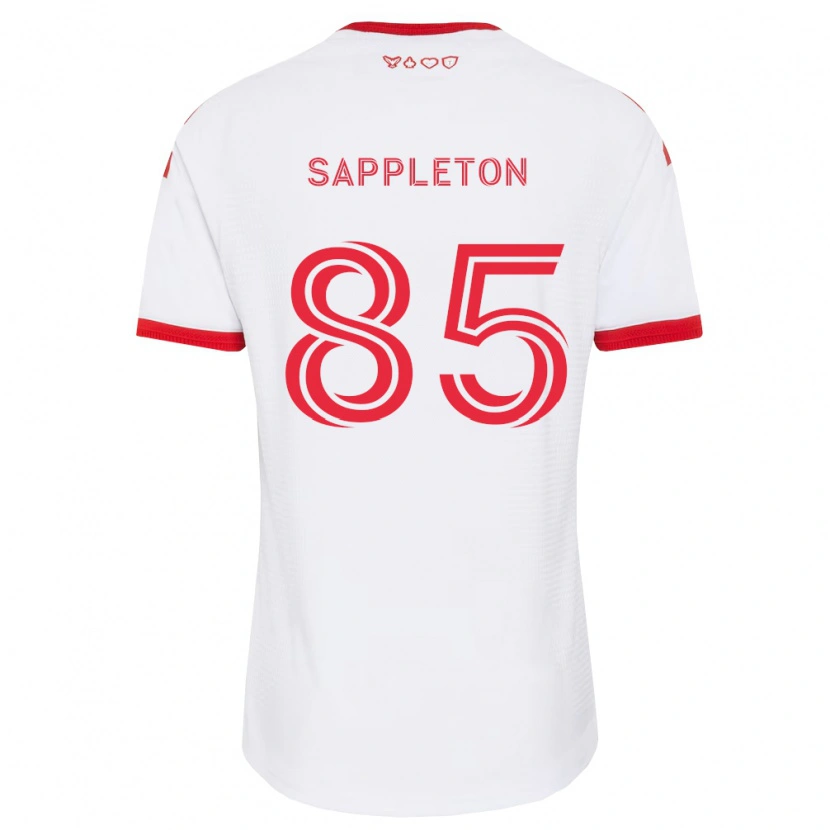 Danxen Herren Spencer Sappleton #85 Weiß Rot Schwarz Auswärtstrikot Trikot 2026/27 T-Shirt