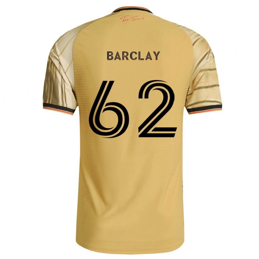 Danxen Herren Jemone Barclay #62 Braun Gelb Schwarz Auswärtstrikot Trikot 2026/27 T-Shirt