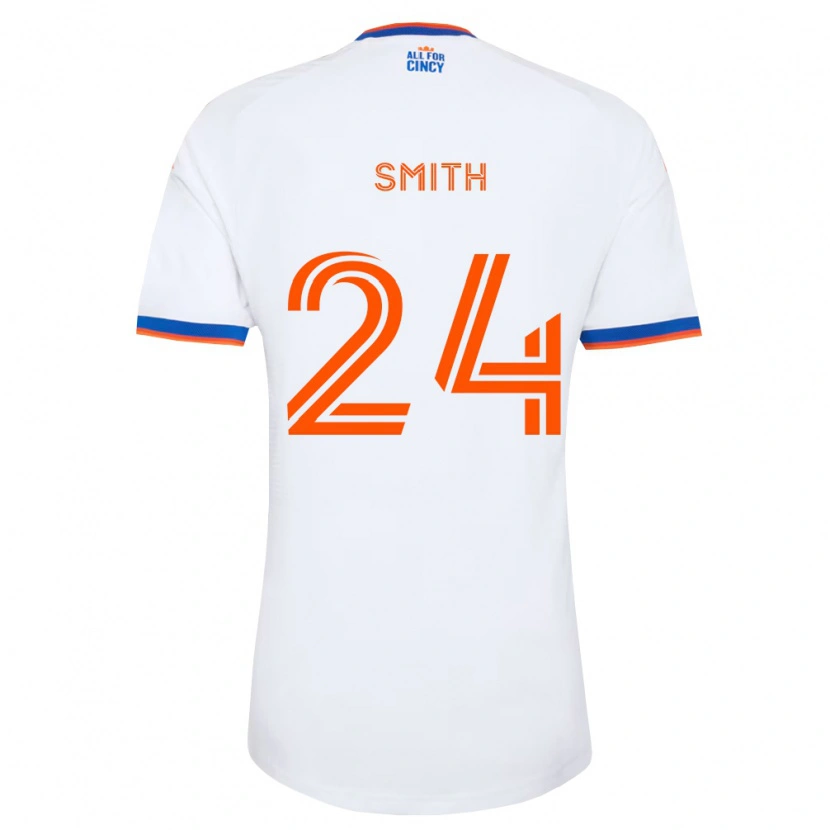 Danxen Herren Kyle Smith #24 Weiß Marineblau Orange Auswärtstrikot Trikot 2026/27 T-Shirt