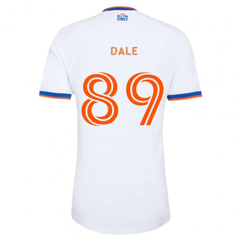 Danxen Herren Connor Dale #89 Weiß Marineblau Orange Auswärtstrikot Trikot 2026/27 T-Shirt