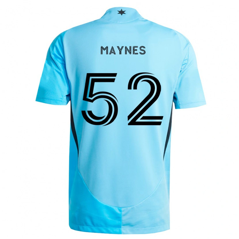 Danxen Herren Sullivan Maynes #52 Hellblau Schwarz Auswärtstrikot Trikot 2026/27 T-Shirt