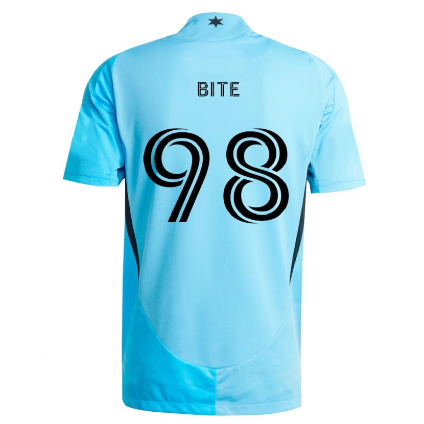 Danxen Herren Kristers Bite #98 Hellblau Schwarz Auswärtstrikot Trikot 2026/27 T-Shirt