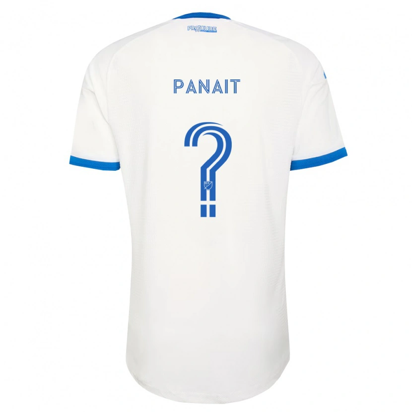 Danxen Herren Daniel Panait #0 Himmelblau Weiß Auswärtstrikot Trikot 2026/27 T-Shirt