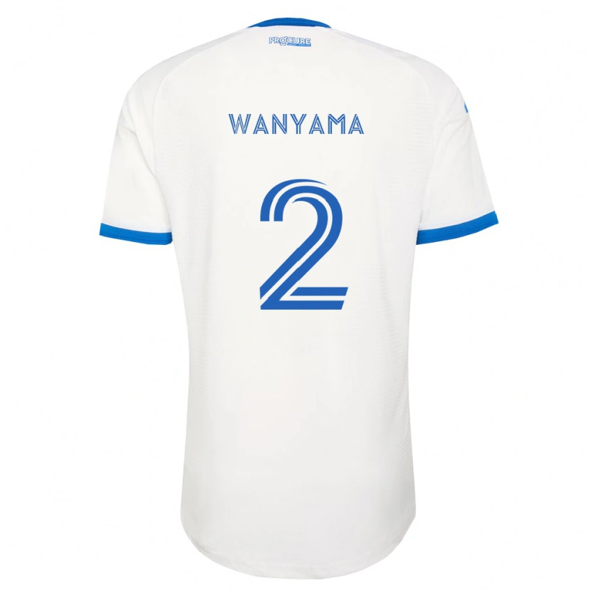 Danxen Herren Victor Wanyama #2 Himmelblau Weiß Auswärtstrikot Trikot 2026/27 T-Shirt