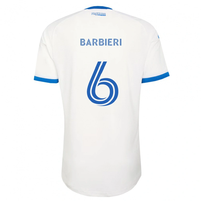 Danxen Herren Juliano Barbieri #6 Himmelblau Weiß Auswärtstrikot Trikot 2026/27 T-Shirt