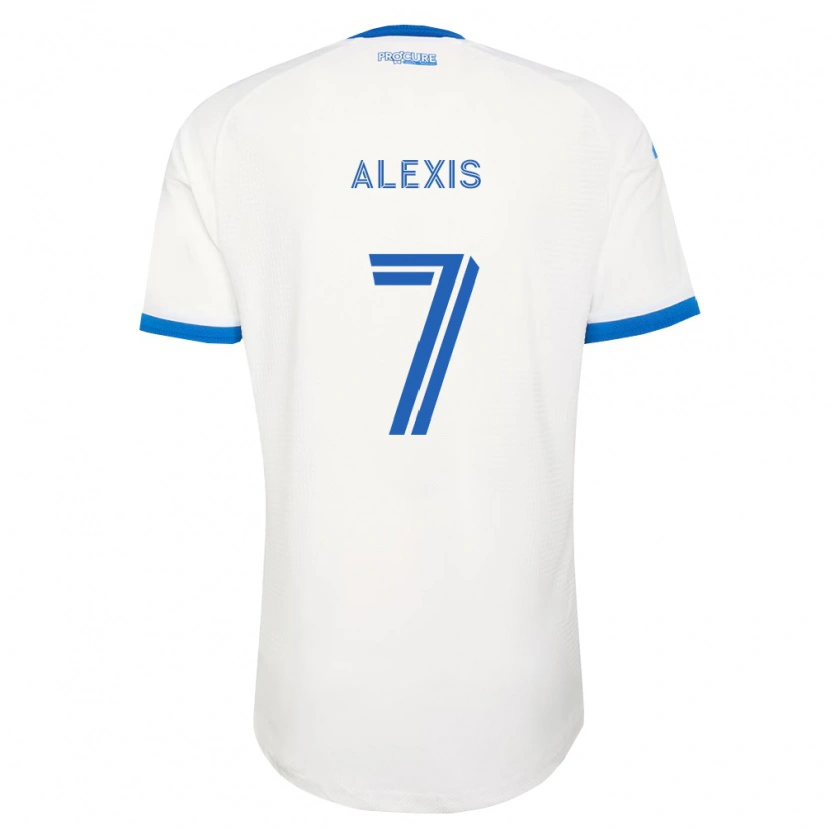 Danxen Herren John Alexis #7 Himmelblau Weiß Auswärtstrikot Trikot 2026/27 T-Shirt