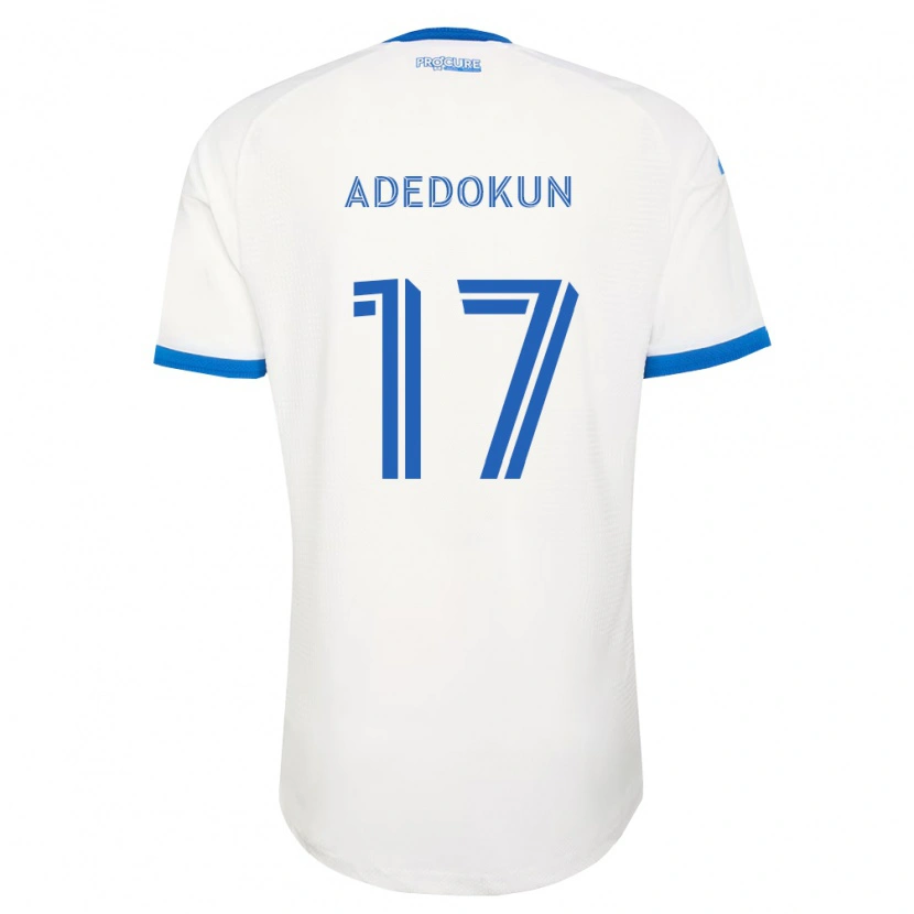 Danxen Herren Michael Adedokun #17 Himmelblau Weiß Auswärtstrikot Trikot 2026/27 T-Shirt