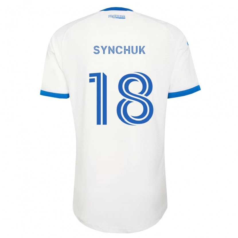 Danxen Herren Gennadiy Synchuk #18 Himmelblau Weiß Auswärtstrikot Trikot 2026/27 T-Shirt