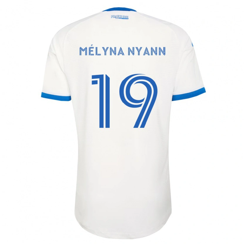 Danxen Herren Alexis Mélyna Nyann #19 Himmelblau Weiß Auswärtstrikot Trikot 2026/27 T-Shirt