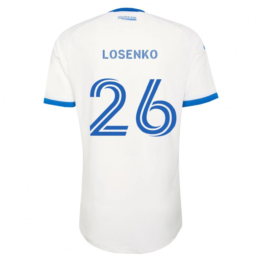 Danxen Herren Ivan Losenko #26 Himmelblau Weiß Auswärtstrikot Trikot 2026/27 T-Shirt