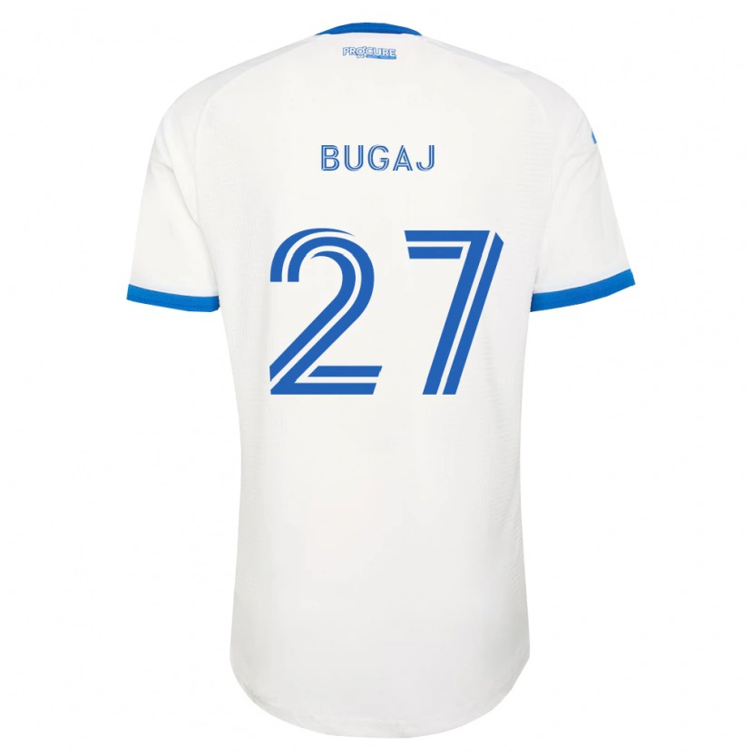 Danxen Herren Dawid Bugaj #27 Himmelblau Weiß Auswärtstrikot Trikot 2026/27 T-Shirt