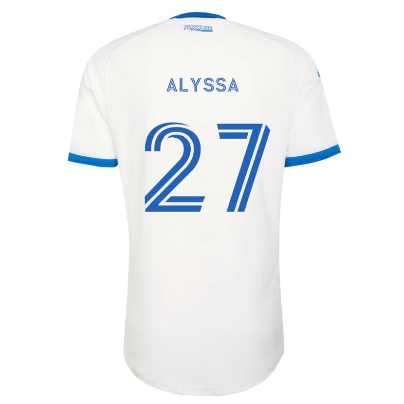 Danxen Herren Garreaud Alyssa #27 Himmelblau Weiß Auswärtstrikot Trikot 2026/27 T-Shirt