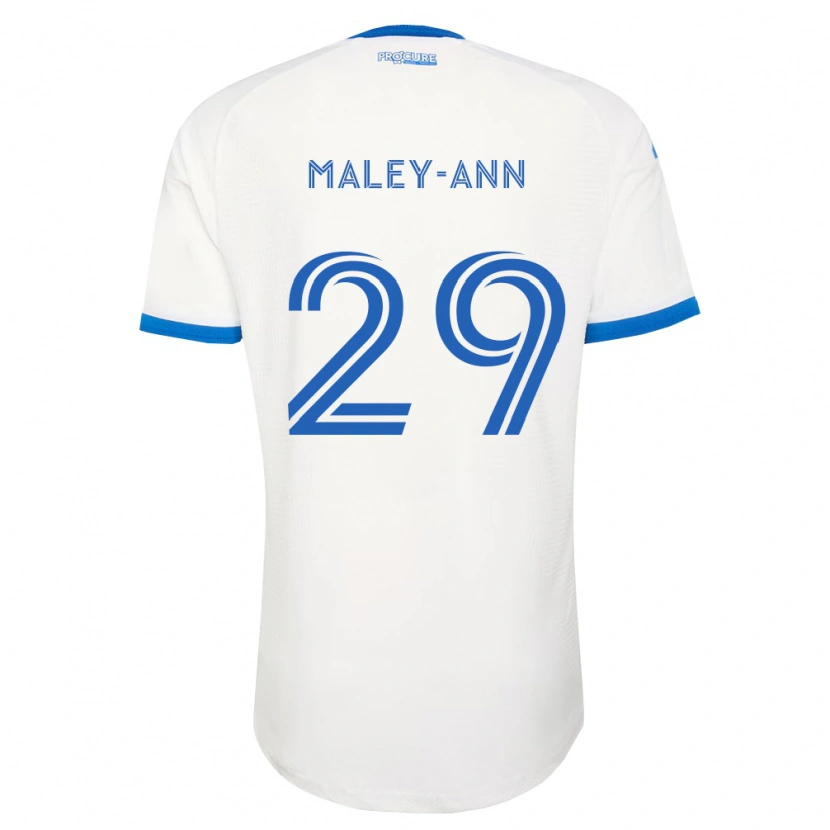 Danxen Herren Caron Maley-Ann #29 Himmelblau Weiß Auswärtstrikot Trikot 2026/27 T-Shirt