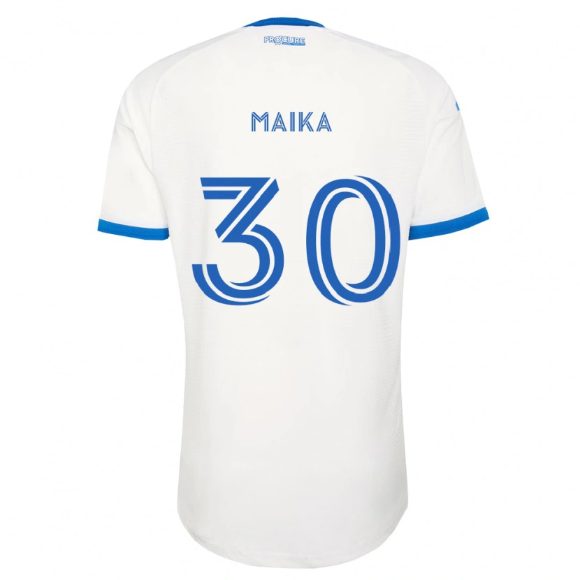 Danxen Herren Valcourt Maika #30 Himmelblau Weiß Auswärtstrikot Trikot 2026/27 T-Shirt