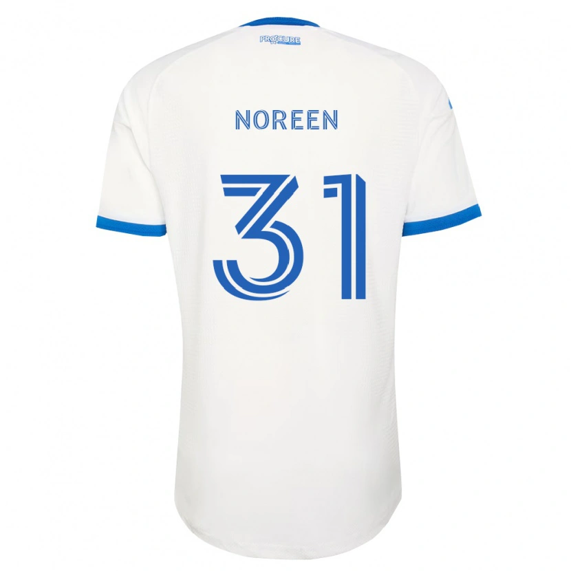 Danxen Herren Tijhof Noreen #31 Himmelblau Weiß Auswärtstrikot Trikot 2026/27 T-Shirt