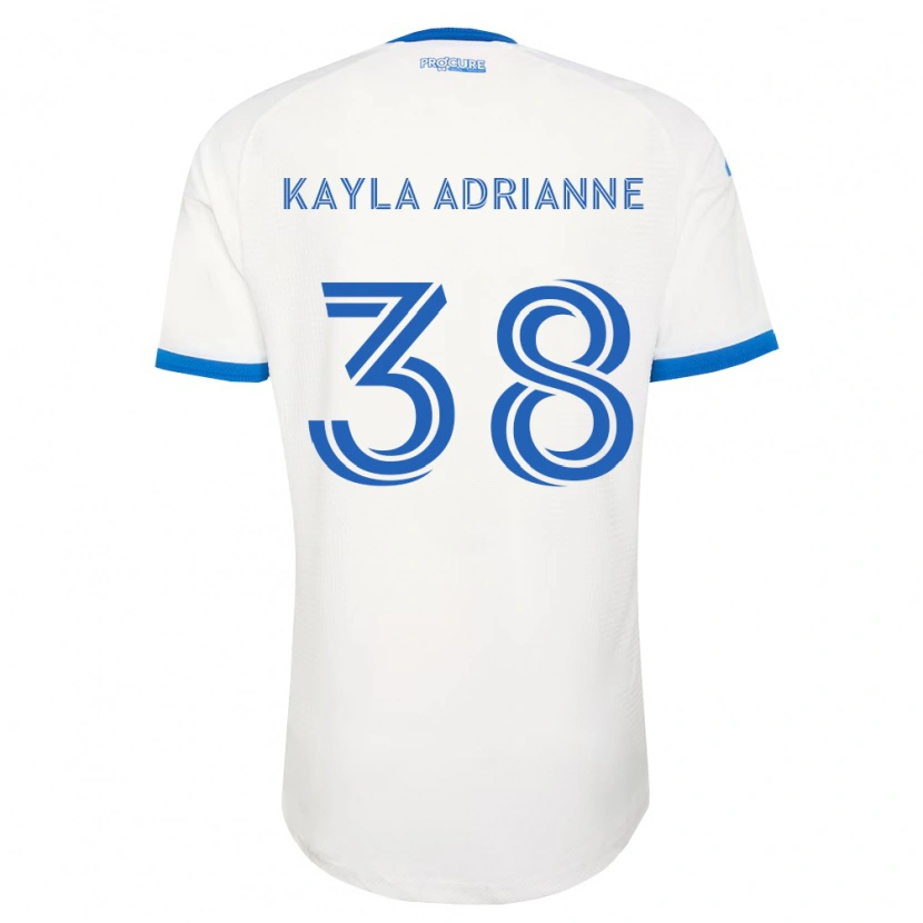 Danxen Herren Kamdem Kayla Adrianne #38 Himmelblau Weiß Auswärtstrikot Trikot 2026/27 T-Shirt