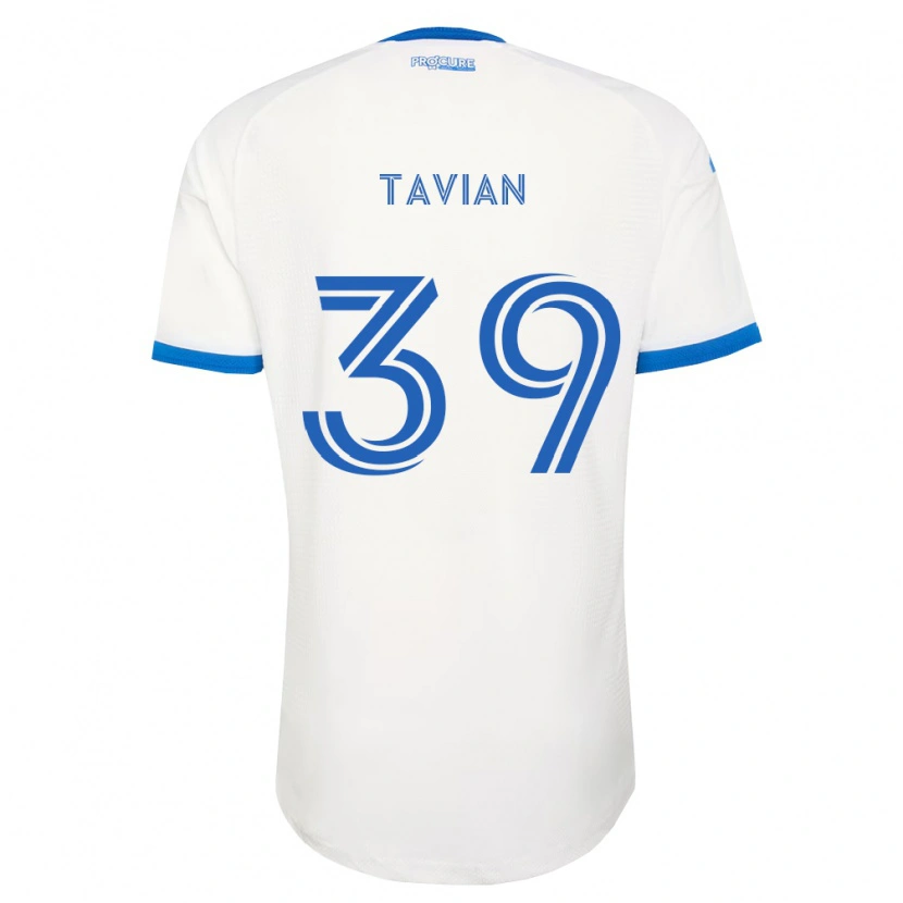 Danxen Herren Vandendort Tavian #39 Himmelblau Weiß Auswärtstrikot Trikot 2026/27 T-Shirt