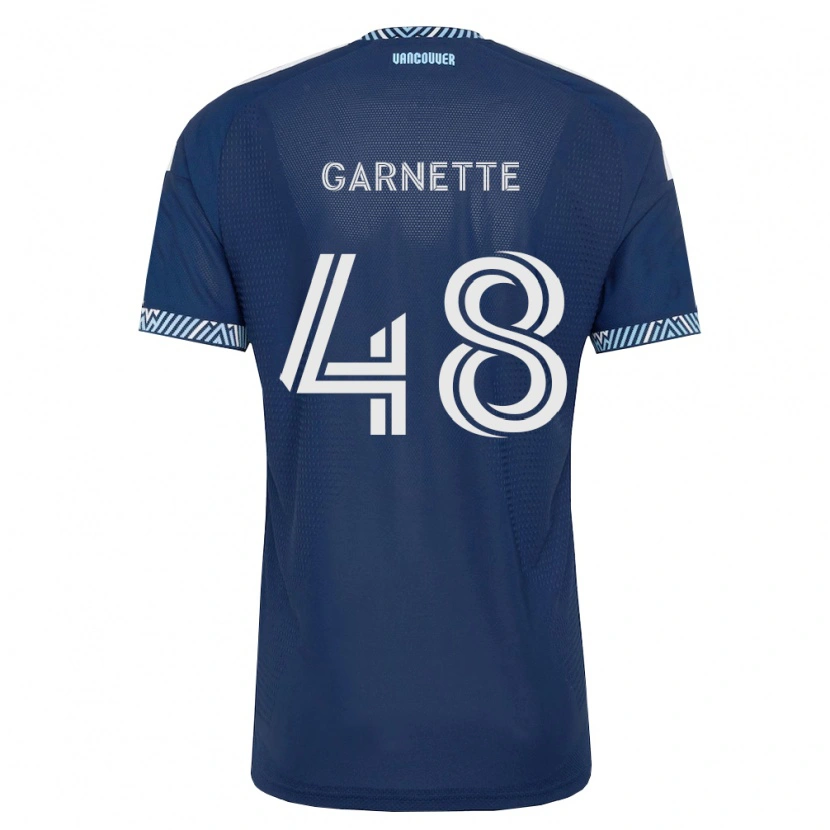 Danxen Herren Micaah Garnette #48 Tiefblau Weiß Auswärtstrikot Trikot 2026/27 T-Shirt